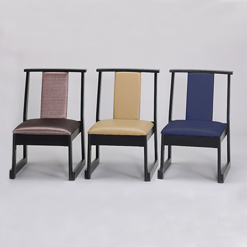 35cm木製背もたれ付椅子(Z964)
