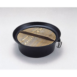 電調用しゃぶしゃぶ鍋(鉄器)　21cm(Z912)