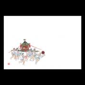 38cm上質紙マット　神輿と祭(4～10月)