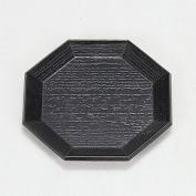 八角コースター　黒(Z587,Z624,Z627,Z628)