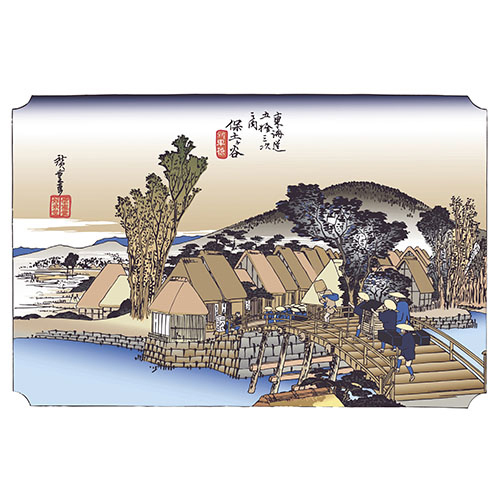 38cm上質紙マット　保土ヶ谷(新町橋)