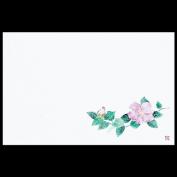 尺5上質紙マット 山茶花(さざんか)<10～2月>