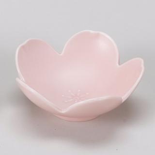 ピンク釉桜型小鉢(Z1285)