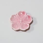 丸桜箸置　ピンク<10個入>