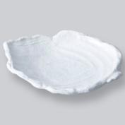 白川(白磁)葉型盛り皿 1