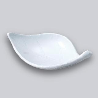 白川(白磁)葉型小鉢 1