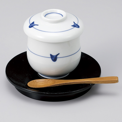 竹ラグビー型スプーン　小　茶