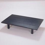 メラミン黒木目座卓テーブル