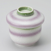 ひわ紫たたき　かぶせ蒸碗(小)(Z628)