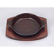 グラタン皿丸型C(内面茶ホーロー仕上)(鉄器)　15