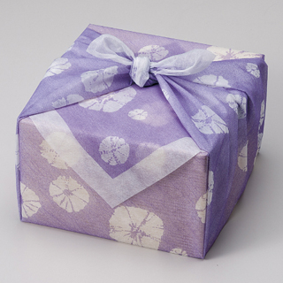 風呂敷 絞紫(100枚入)(Z483) 　
